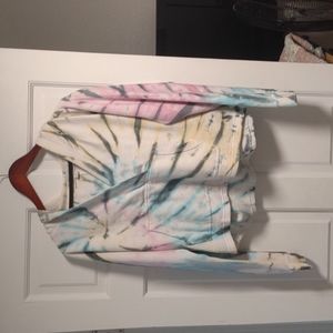 Tie-dye hoodie